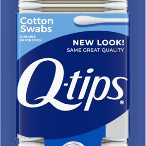 q tips 100% cotton swabs – 625 pack | gentle hygiene & beauty care