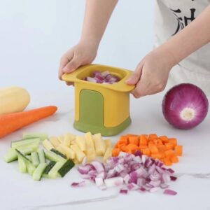 Ultimate Vegetable Slicer – Multifunctional Onion, Potato & Carrot Cutter