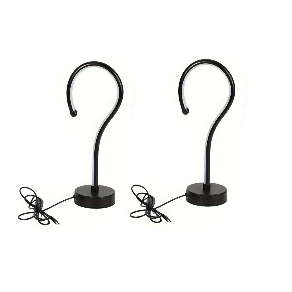 5c12ddbb-905a-472c-88c9-cd0329969d09.jpg 2PC Creative Question Mark Shape Table Lamp, USB Three-color Dimming Desktop Decoration Table Lamp - Image 2