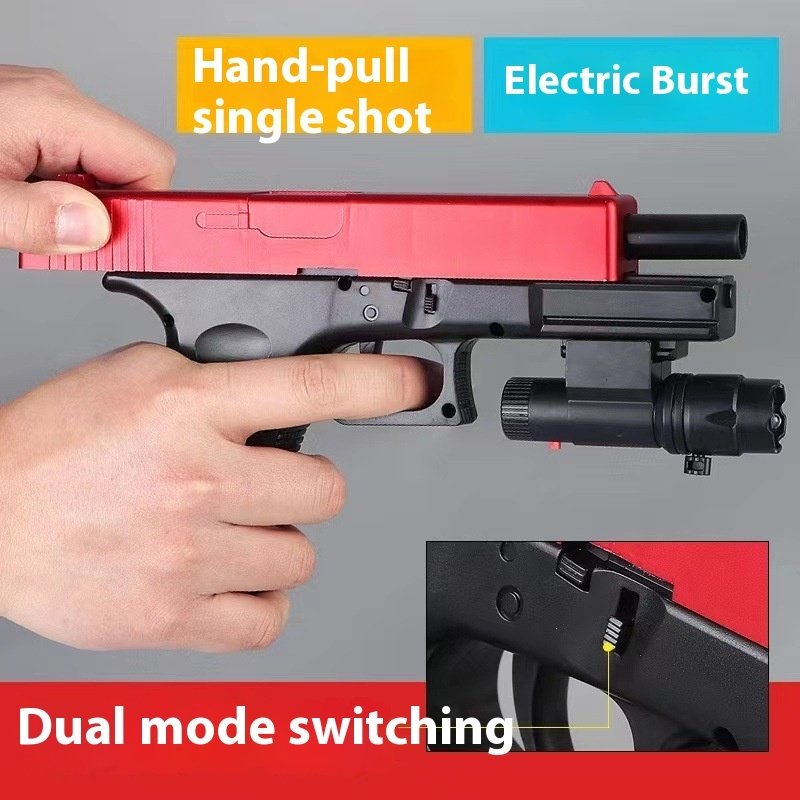 705695de-2ce0-4885-a33e-7b67fac56743.jpg Toy Gun Electric Continuous Hair Crystal Boy Graffiti Gun - Image 9